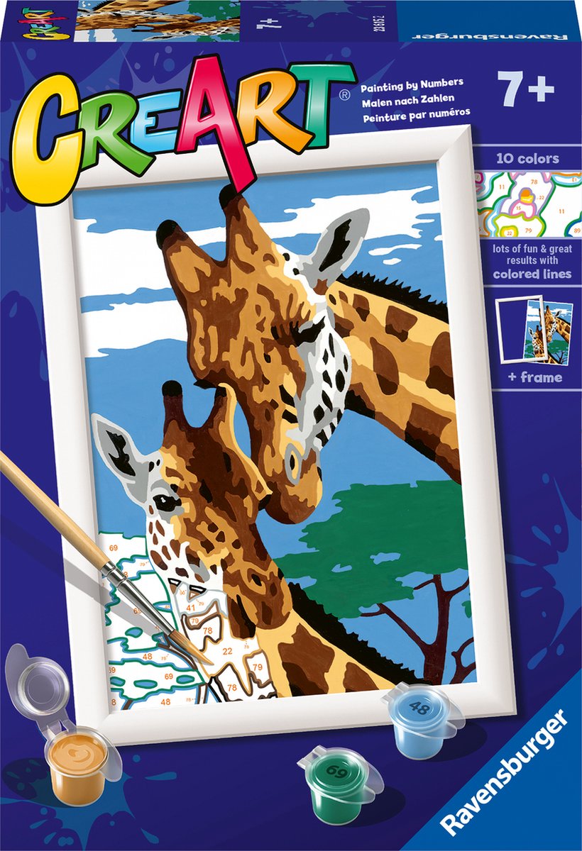 Ravensburger Creart peinture sur numéro de jolies girafes
