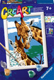 Ravensburger Creart peinture sur numéro de jolies girafes