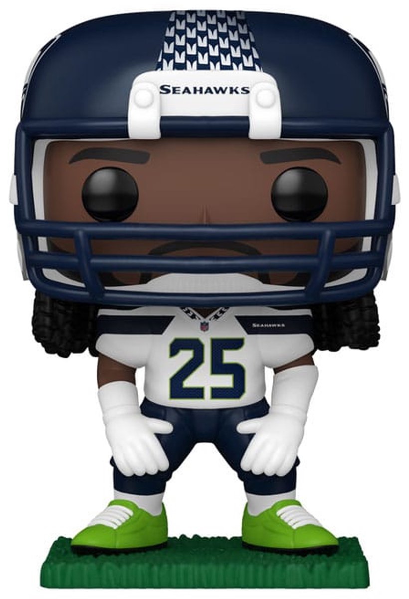 Funko NFL : Légendes Pop ! figurine sportive en vinyle légendes - richard sherman (seahawks) 9 cm pop! chiffre