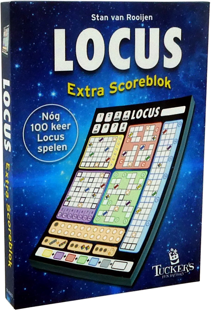 Bloc-notes Locus Fun Factory de Tucker - 100 feuilles