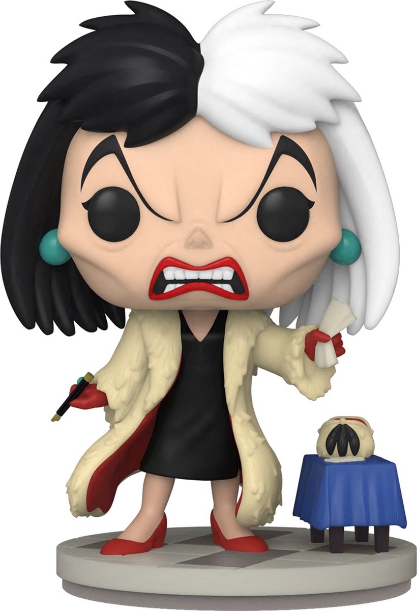 Funko-pop ! Disney : méchants - Cruella de vil