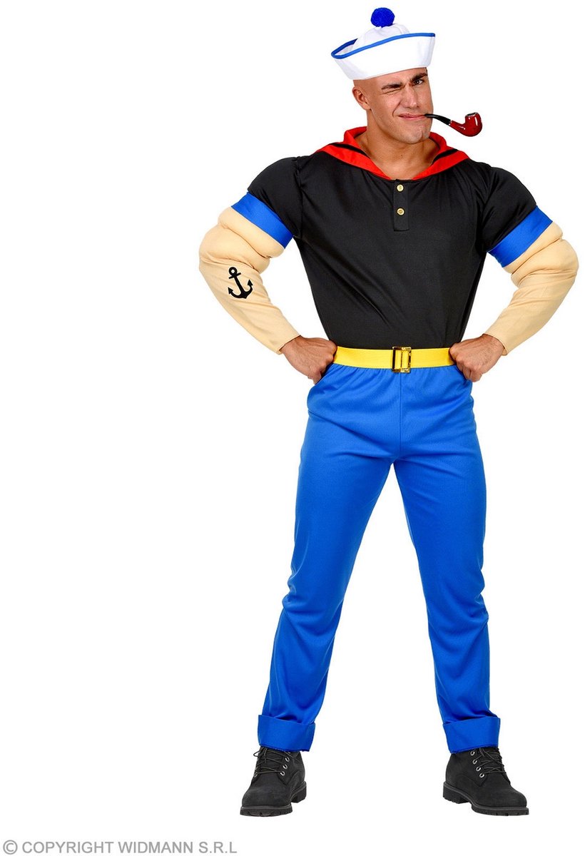 Widmann costume popeye super marin adultes