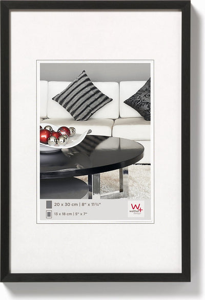 Chaise Walther - cadre photo - format photo 30x40 cm - noir