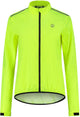 Rogelli core veste de pluie cycliste femme - imperméable - jaune fluo - s