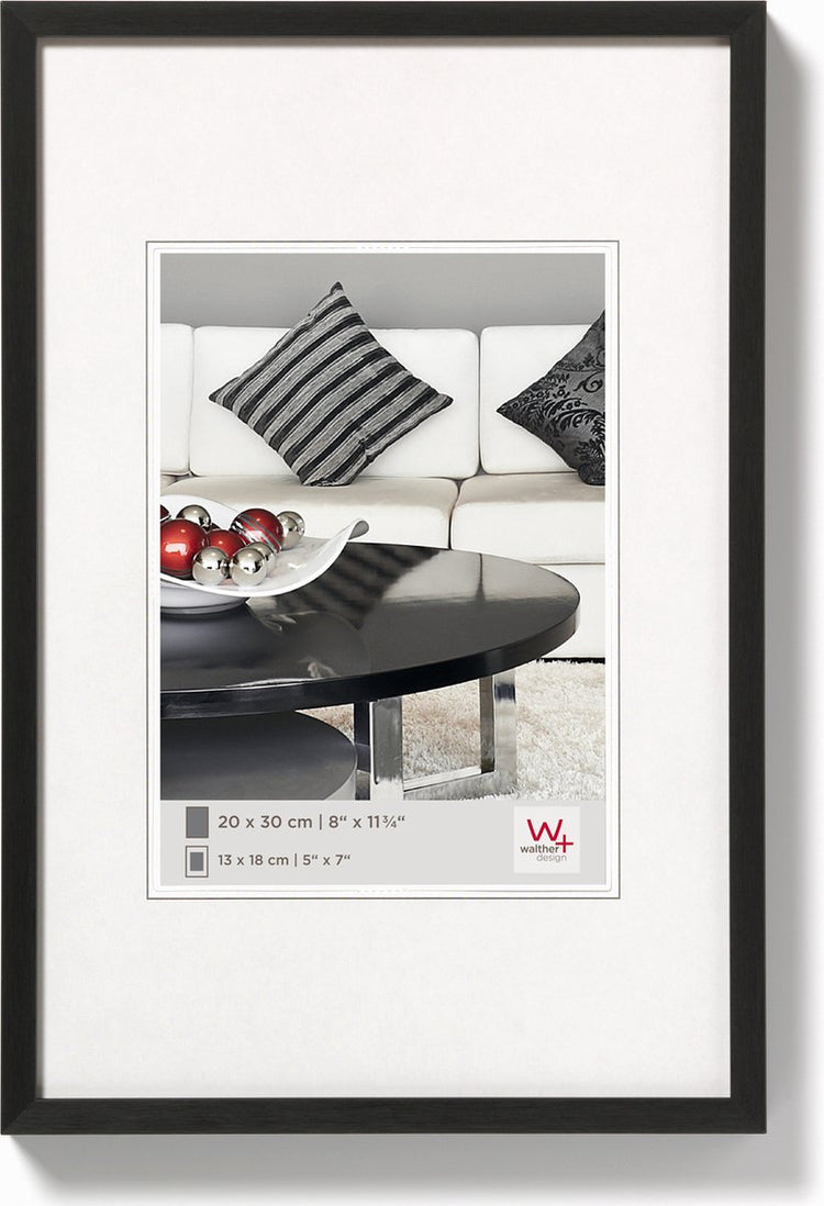 Chaise Walther - cadre photo - format photo 13x18 cm - noir