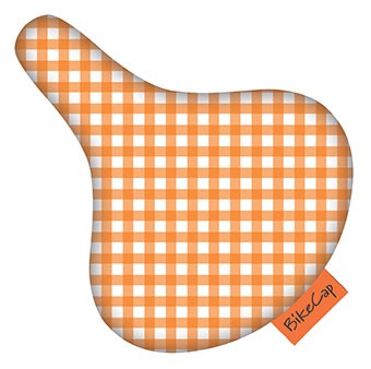 Pont de selle bikecap orange chéquage