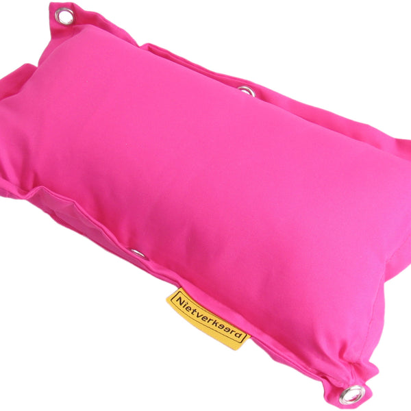 Coussin de siège gras nv sur le porteur rose