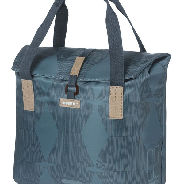 Basil Elegance Bicycle Shopper, Choisissez Green, Unisexe, StadFiets, Estate Bleu