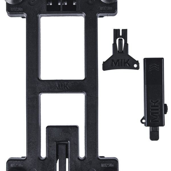 Basil - Mik adapter plate tas adapterplaat zwart 70171 70173