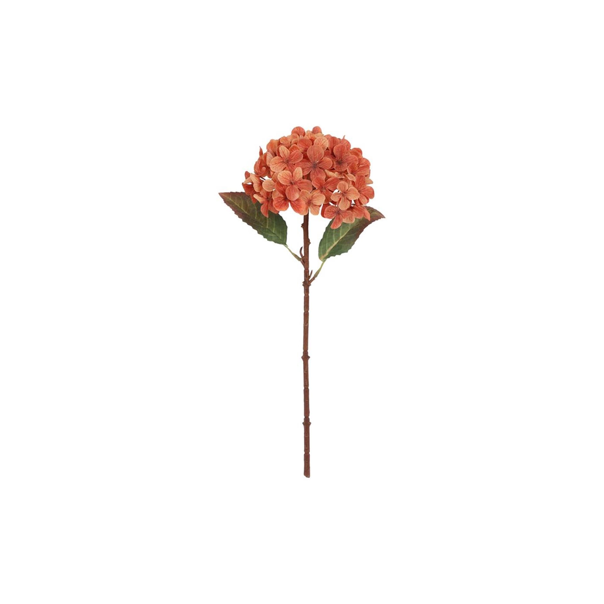 Countryfield fleur artificielle hortensia orange