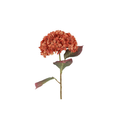 Countryfield fleur artificielle hortensia l orange
