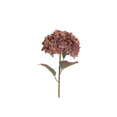 Countryfield fleur artificielle hortensia l cuivre