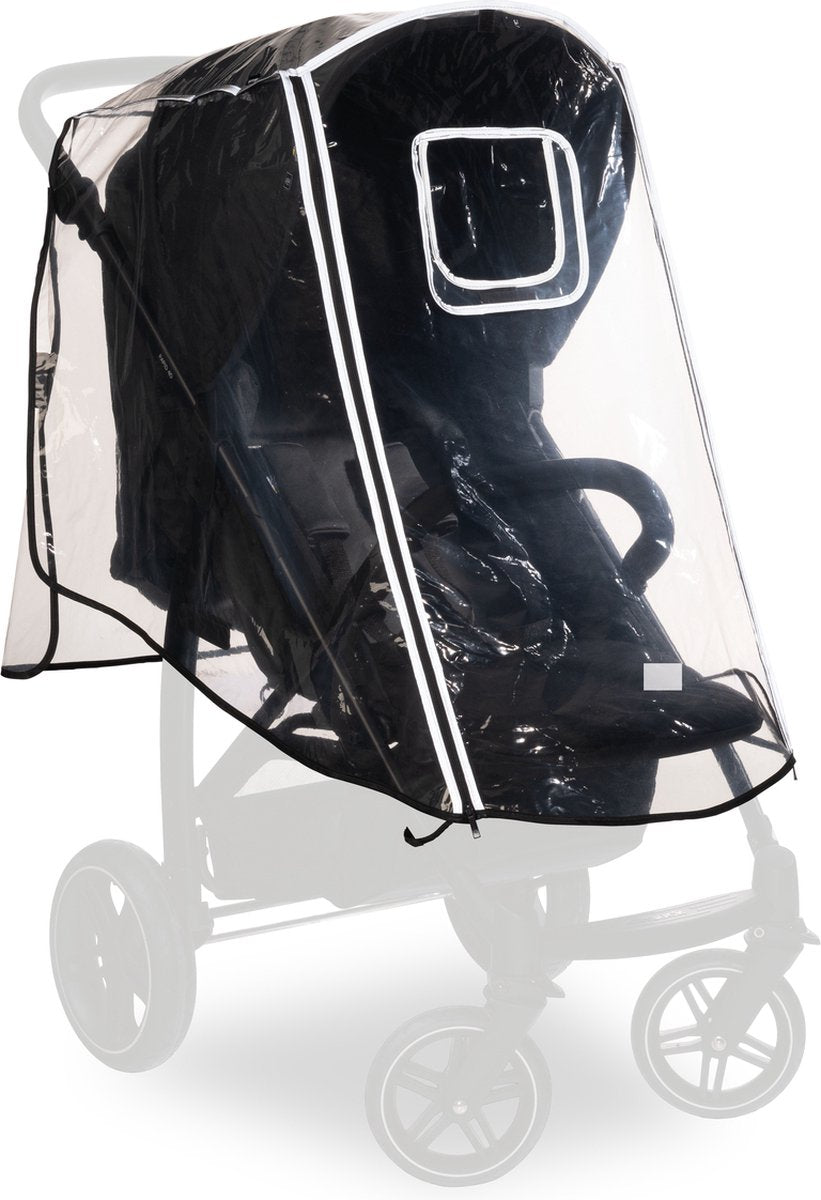Hauck raincover 4w housse de pluie pour poussette - transparent