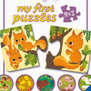 Animaux de Ravensburger et leur petit puzzle, 9x2st.