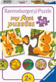 Animaux de Ravensburger et leur petit puzzle, 9x2st.