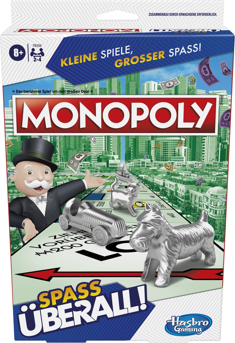 Hasbro gaming monopole grab go jeu de société simulation économique