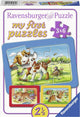 Ravensburger Jigsaw Puzz mes amis animaux, 3x6st.