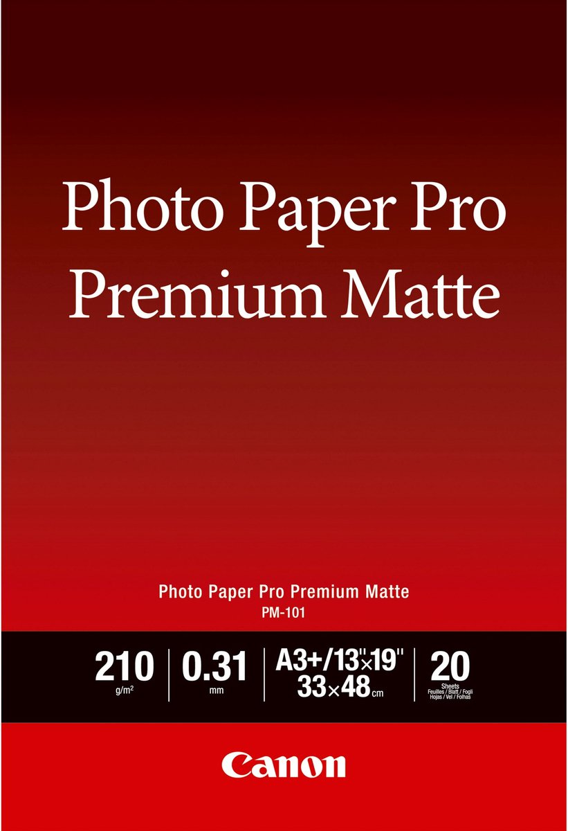 Canon 8657b007 paquet de papier photo a3+