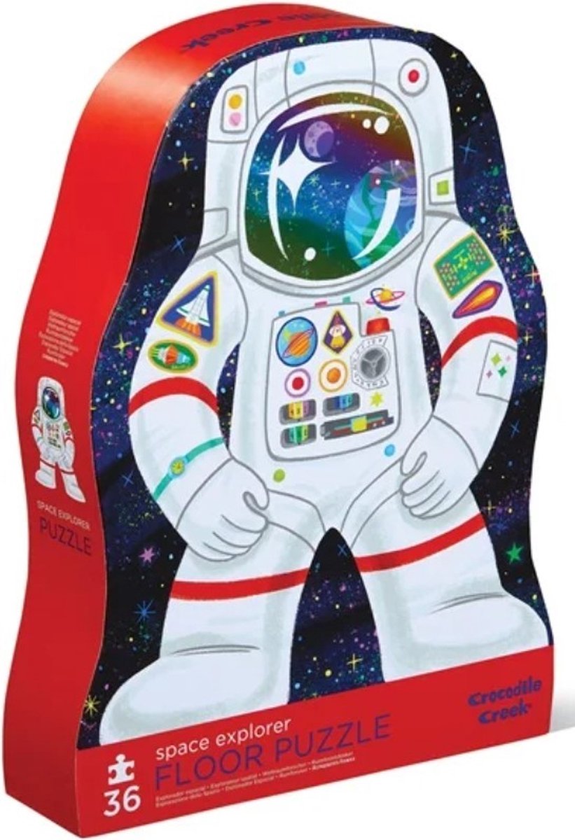 Puzzle de sol pour grand astronaute de Crocodile Creek 3+ -
