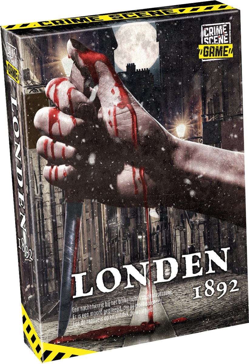Tactic Crime Scene London NL Board Game