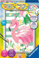 Ravensburger peinture par numéro peinture par numéro - flamant rose
