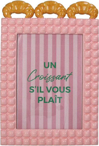 Cadre photo collection Hd croissant polyrésine 13x18cm