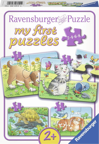 Ravensburger - Mignon Puzzle des animaux de compagnie 4in1