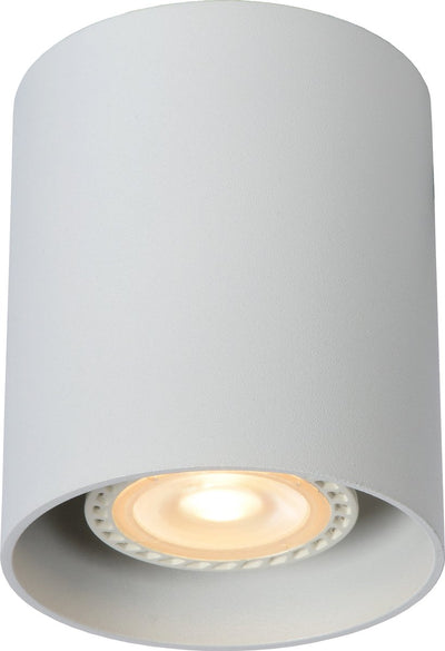 Lucide bodi - spot de plafond (plafonnier) - ø 8 cm - 1xgu10 - blanc