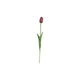 Countryfield fleur artificielle tulipe violet 10x10x47cm