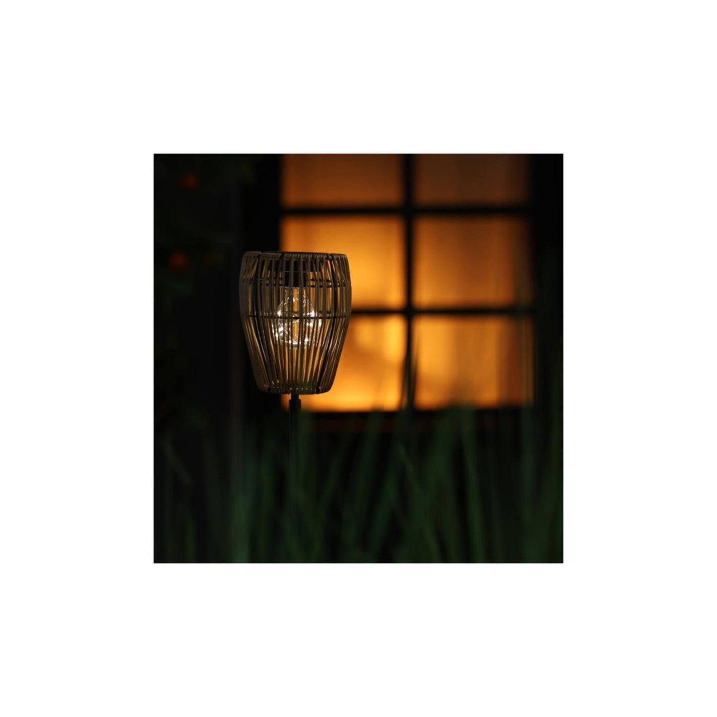 Prise solaire Countryfield hester naturel l7,5w13h70cm
