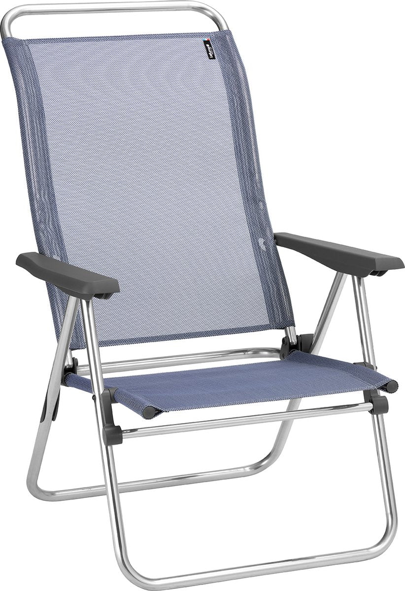 Lafuma alu low - chaise de camping - réglable - pliable - océan ii