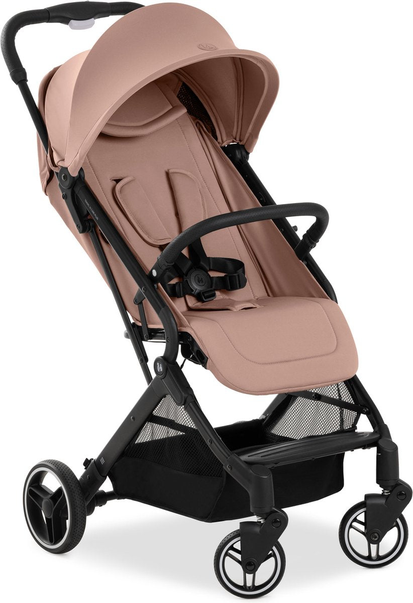 Hauck travel n care plus buggy - pratique et compact - noisette