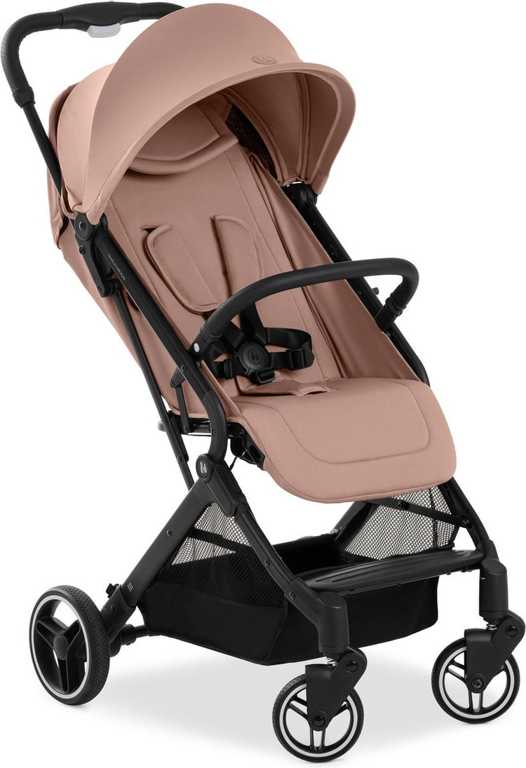 Hauck travel n care plus buggy - pratique et compact - noisette