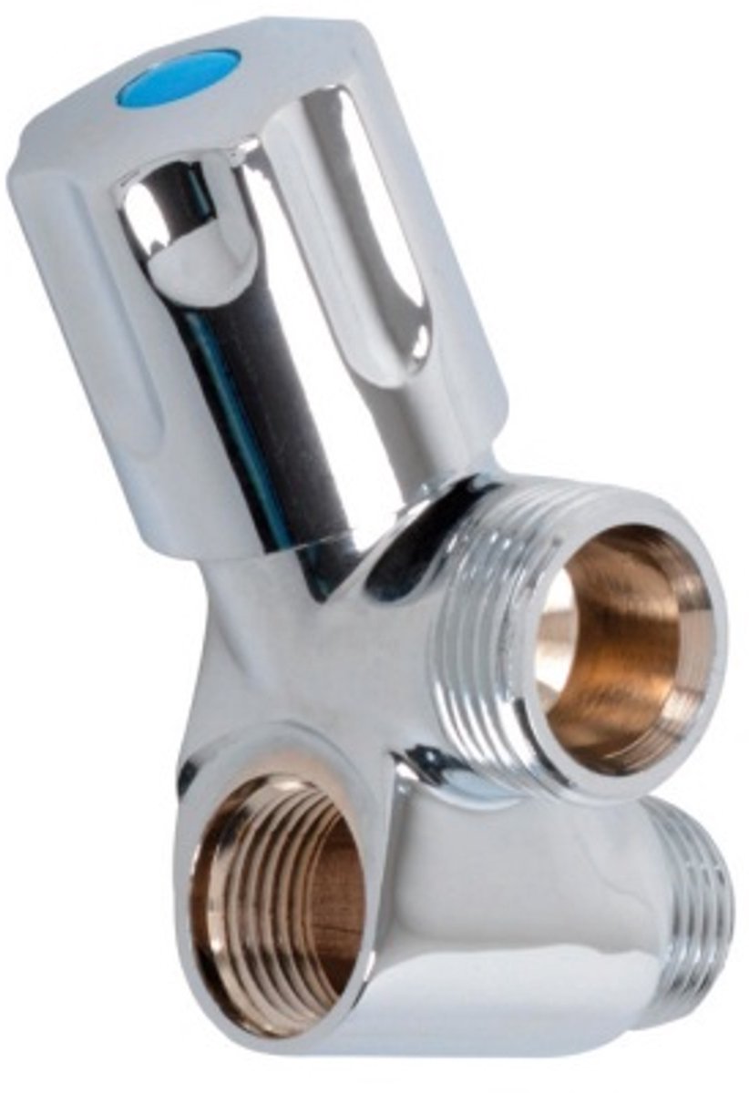 Kirchhoff ms double réduction mamelon - chrome - 1 mâle x 3 4 mâle