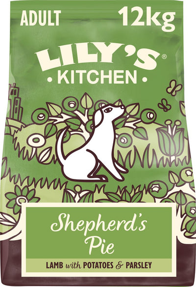 Lily's Kitchen - nourriture pour chien - nourriture sèche - plat de ferme à l'agneau - 12 kg
