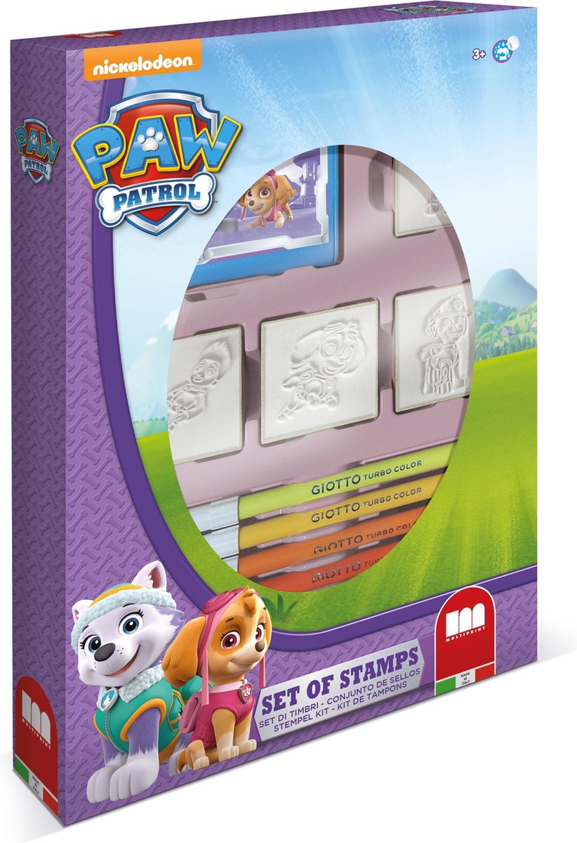 Ensemble de tampons Skye multiprint avec 4 timbres