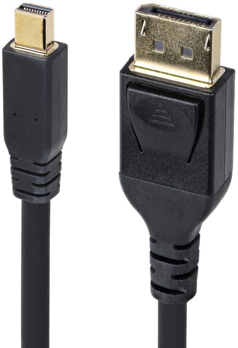 Câble Startech 3m mini displayport vers displayport 1.4, 8k 60hz 4k 120hz hbr3 hdr, câble uhd mdp vers dp 1.4, câble uhd