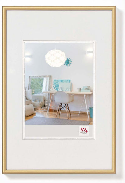 Walther new lifestyle - cadre en plastique - format photo 60x80 cm - or