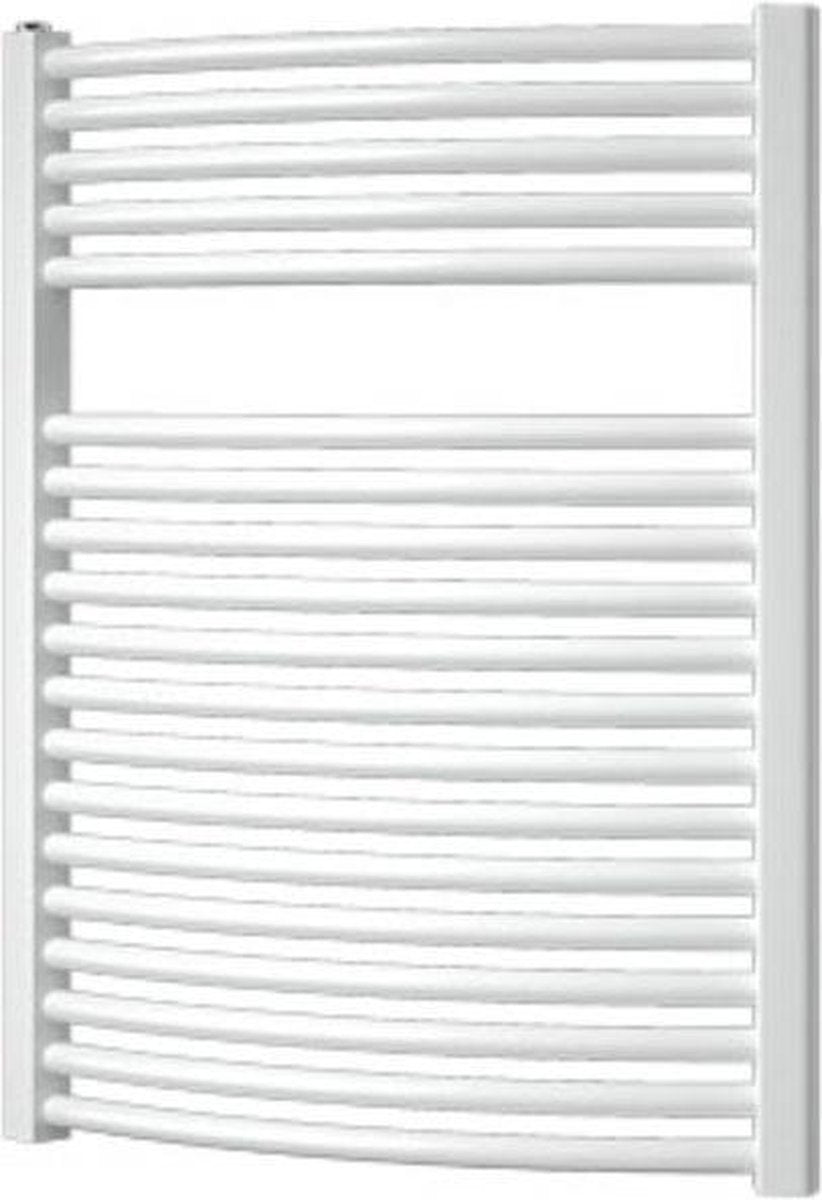 Radiateur design Plieger onda - radiateur sèche-serviettes - 76,4 cm x 58,5 cm - 528 watts - blanc