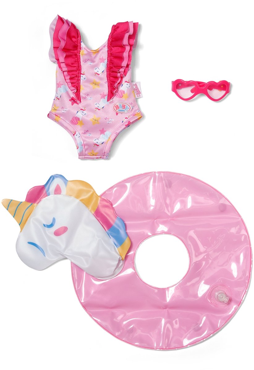 Ensemble de natation licorne Baby born (43 cm)