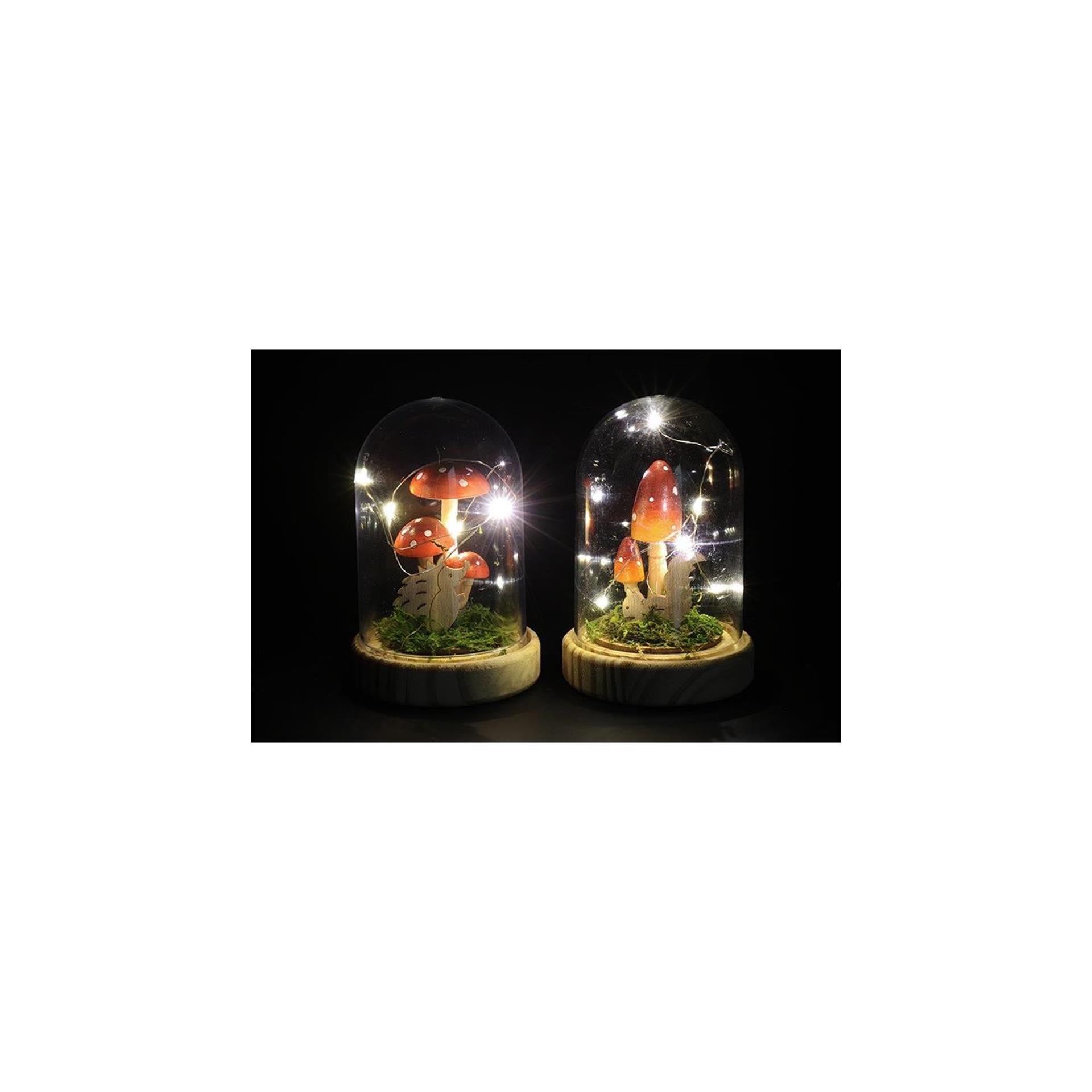 Countryfield cloche champignon LED ø9,5xh13,5cm