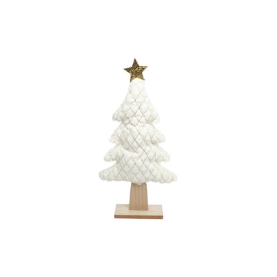 Countryfield ornement sapin de Noël fargo l blanc 24x5x45cm