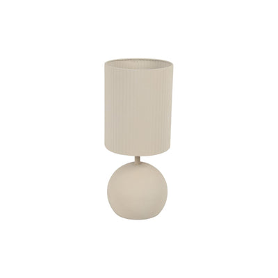 Countryfield lampe de table saris s crème ø19xh45cm