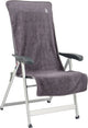 Bo-camp - housse de chaise m - universelle - tissu éponge - gris