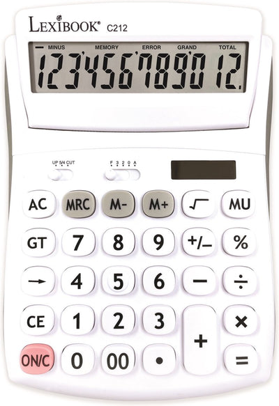 Calculatrice de bureau Lexibook à 12 chiffres
