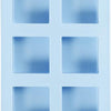Forme de silicone en bleu clair, 60 ml