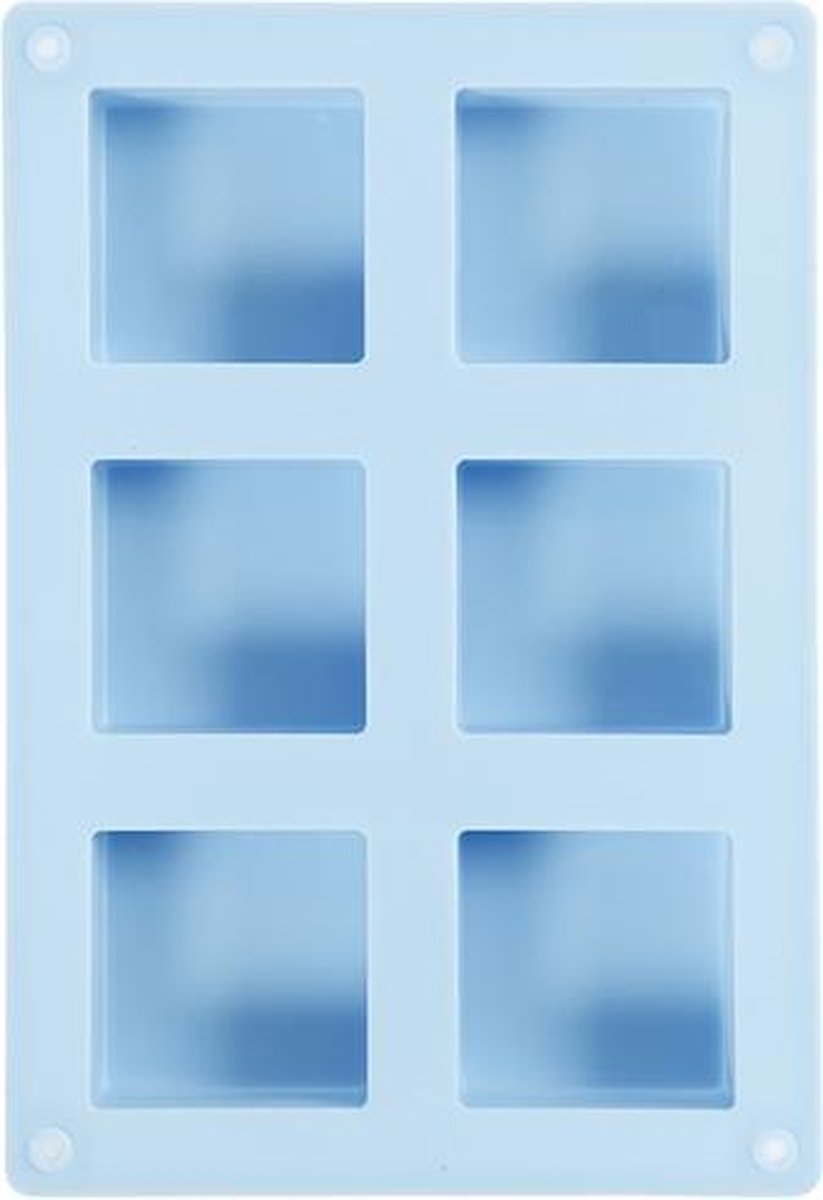Forme de silicone en bleu clair, 60 ml