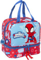 Boîte à lunch Spider-man Rescue bleu rouge 20 x 20 x 15 cm