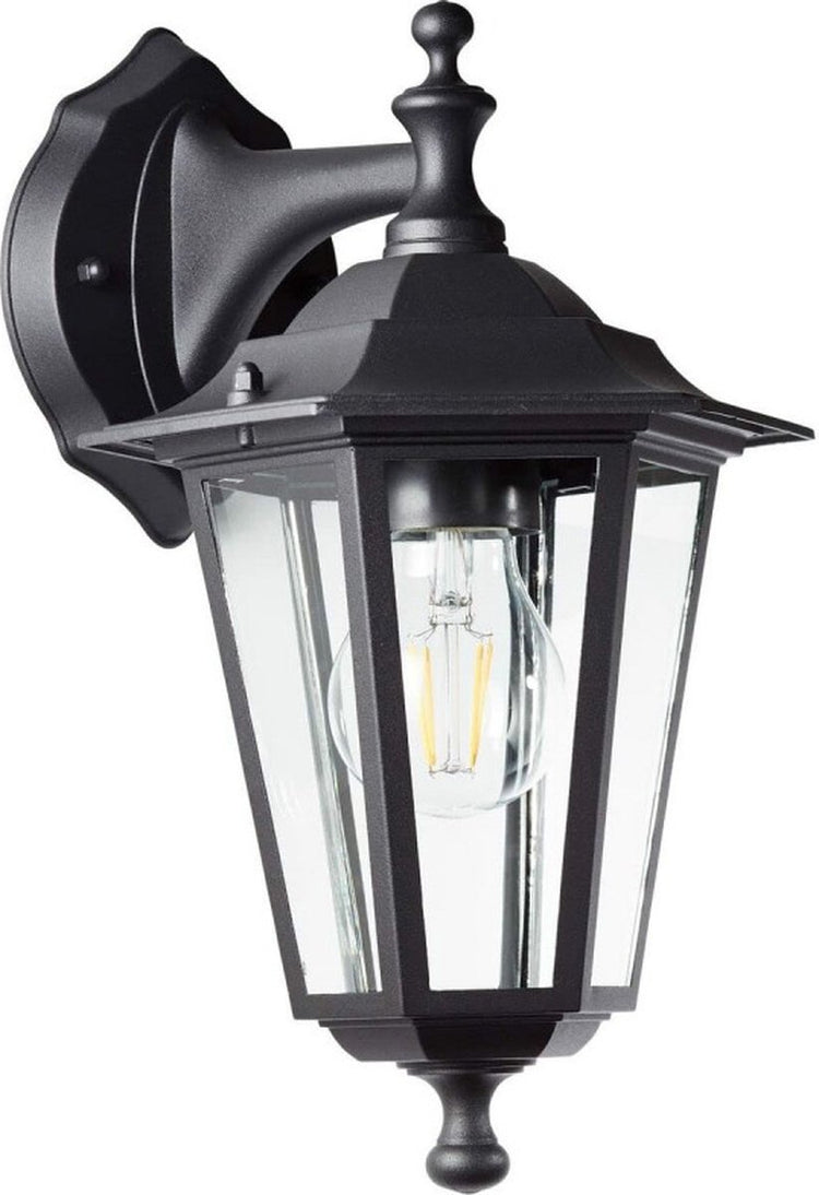 Brilliant carleen - lampe d'extérieur - ip44 - e27 max 1x40w - noir