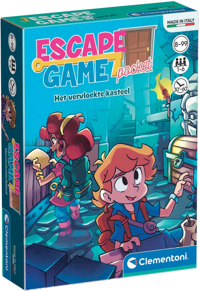 Clementoni Pocket Escape Game - Le château maudit